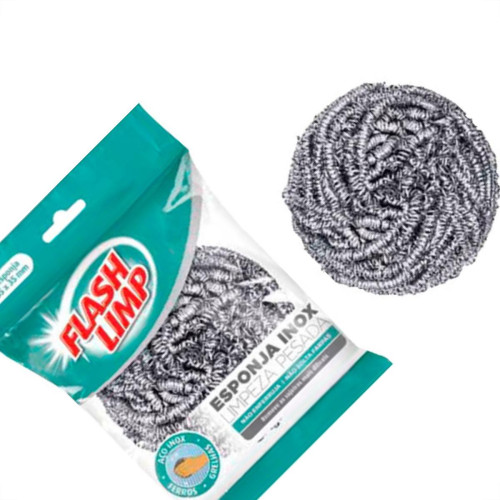 Esponja Bom Aco Flash Limp Ea1409 Esponja Bom Aco Flash Limp Ea1409