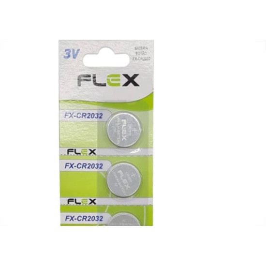 Pilha Bateria Flex Botao Cr2032 C/5 Pilha Bateria Flex Botao Cr2032 C/5