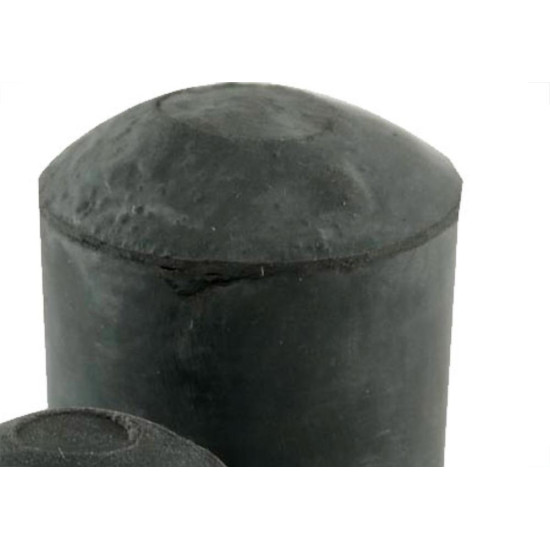Ponteira Preta de Borracha Para Cadeira A 1/4 C/20 Ponteira Preta de Borracha Para Cadeira A 1/4 C/20