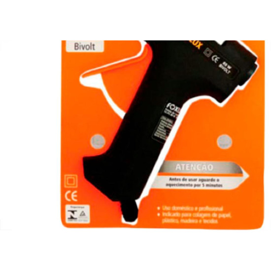 Pistola P/Silicone Foxlux 80W - Gd Pistola P/Silicone Foxlux 80W - Gd