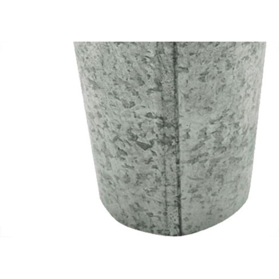 Bocal Frontal P/Calha Galvanizado Redon 03