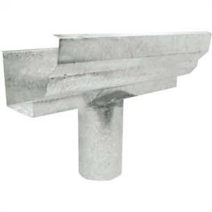 Calha Frontal Galv.Moldura C/Boc-28