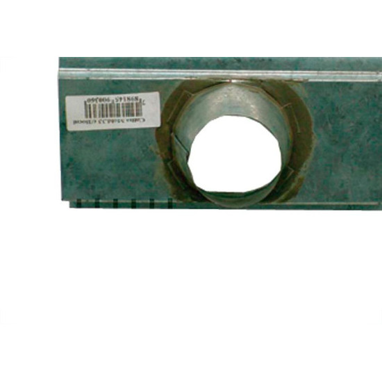 Calha Frontal Galvanizado Moldura C/Boc-33