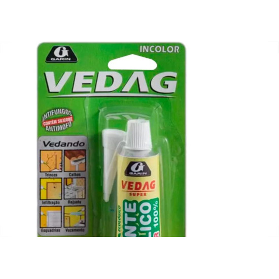Cola Vedag Mult-Uso Incolor 50Gr Cola Vedag Mult-Uso Incolor 50Gr