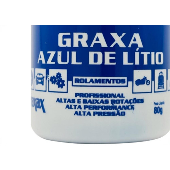 Graxa Azul Multiuso Rolam.Pote 80G Graxa Azul Multiuso Rolam.Pote 80G
