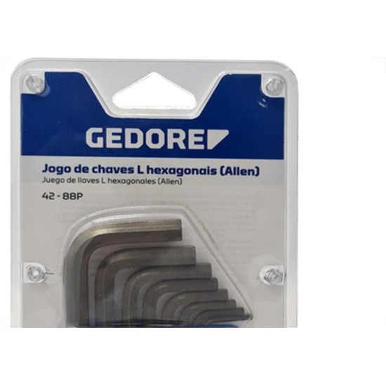 Jg Chave Allen Gedore Pro 3/32A3/8'' Jg Chave Allen Gedore Pro 3/32A3/8''