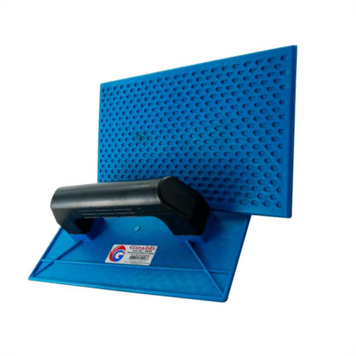 Desempenadeira Pvc Gir/Asb Corrug. 16 Azul - Kit C/6 PC Desempenadeira Pvc Gir/Asb Corrug. 16 Azul - Kit C/6 PC