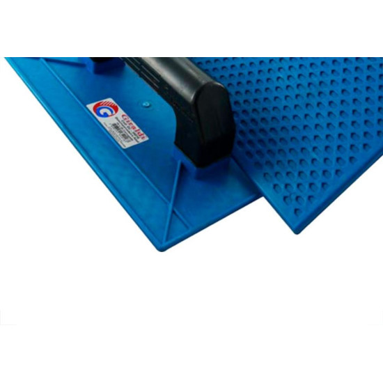 Desempenadeira Pvc Gir/Asb Corrug. 16 Azul - Kit C/6 PC Desempenadeira Pvc Gir/Asb Corrug. 16 Azul - Kit C/6 PC