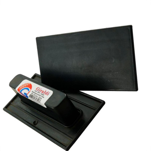 Desempenadeira Pvc Gir/Asb Lisa 18 Preta - Kit C/6 PC Desempenadeira Pvc Gir/Asb Lisa 18 Preta - Kit C/6 PC