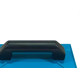 Desempenadeira Pvc Gir/Asb Lisa 16 Azul - Kit C/6 PC