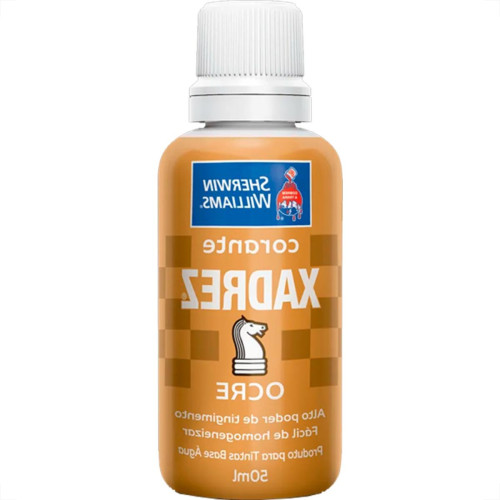 Corante Xadrez Ocre 50 Ml - Kit C/12 PC Corante Xadrez Ocre 50 Ml - Kit C/12 PC