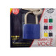 Cadeado Gold Color 20 Azul Cadeado Gold Color 20 Azul