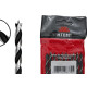 Broca Aco Carbono 3 Ponta Htom 04Mm - Kit C/10 PC Broca Aco Carbono 3 Ponta Htom 04Mm - Kit C/10 PC