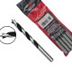 Broca Aco Carbono 3 Ponta Htom 08Mm - Kit C/5 PC Broca Aco Carbono 3 Ponta Htom 08Mm - Kit C/5 PC
