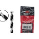 Broca Aco Carbono 3 Ponta Htom 08Mm - Kit C/5 PC Broca Aco Carbono 3 Ponta Htom 08Mm - Kit C/5 PC