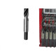 Broca Aco Carbono 3 Ponta Htom 12Mm - Kit C/5 PC