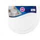 Assento Herc Almofadado Branco-2385 Assento Herc Almofadado Branco-2385