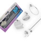 Kit Aces.P/Wc Hidrolar Inox 5Pc Kit Aces.P/Wc Hidrolar Inox 5Pc