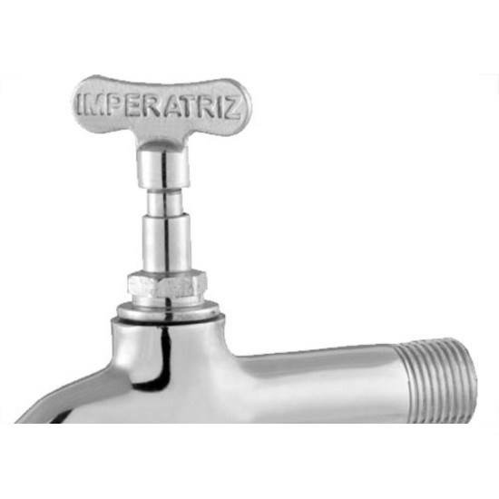 Torneira Jardim Imperat.Crom.1130 1/2X3/4 Torneira Jardim Imperat.Crom.1130 1/2X3/4
