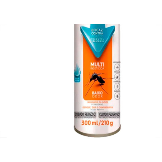 Multi-Inseticida Spray Jimo 300Ml Multi-Inseticida Spray Jimo 300Ml