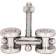Rodizio Tipo Stanley Quadr. 1.1/2 - Kit C/2 PC Rodizio Tipo Stanley Quadr. 1.1/2 - Kit C/2 PC