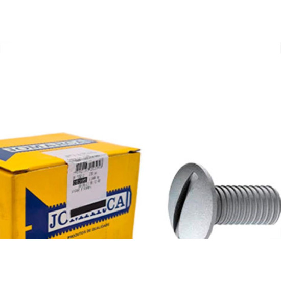 Parafuso Eletro Lentilha Fenda 1/4X3/4 - Kit C/2 Centos