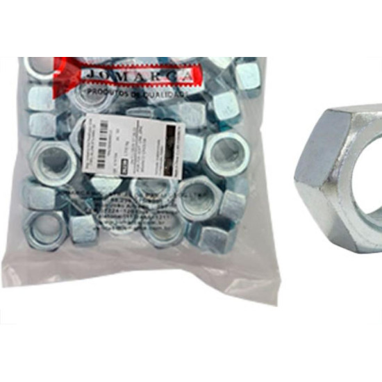 Porca Torneada Jmc 3 Mm - Kit C/5 CE Porca Torneada Jmc 3 Mm - Kit C/5 CE