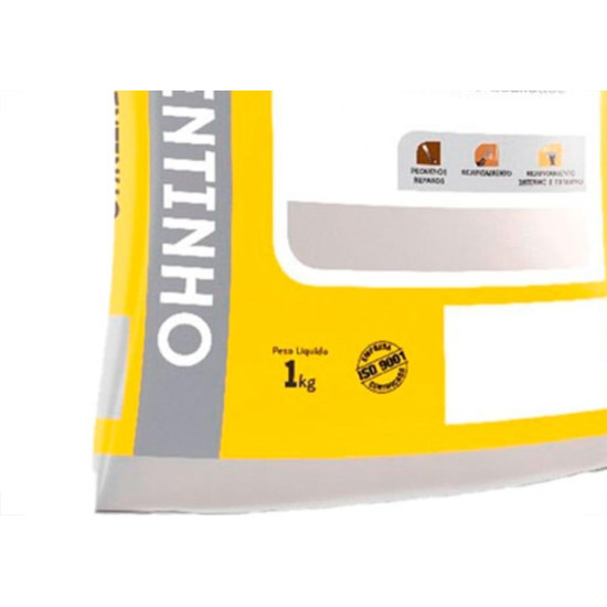 Cimento Juntalider Branco 01Kg Cimento Juntalider Branco 01Kg