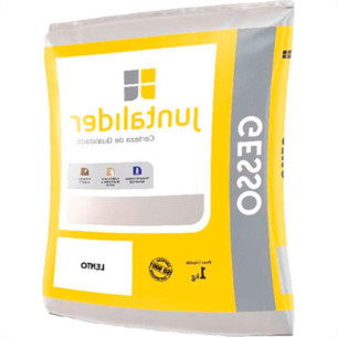 Gesso Juntalider P/Estuq.Lento 01Kg . / Kit C/ 20 Quilos