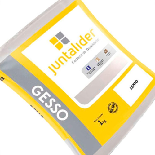Gesso Juntalider P/Estuq.Lento 01Kg Gesso Juntalider P/Estuq.Lento 01Kg