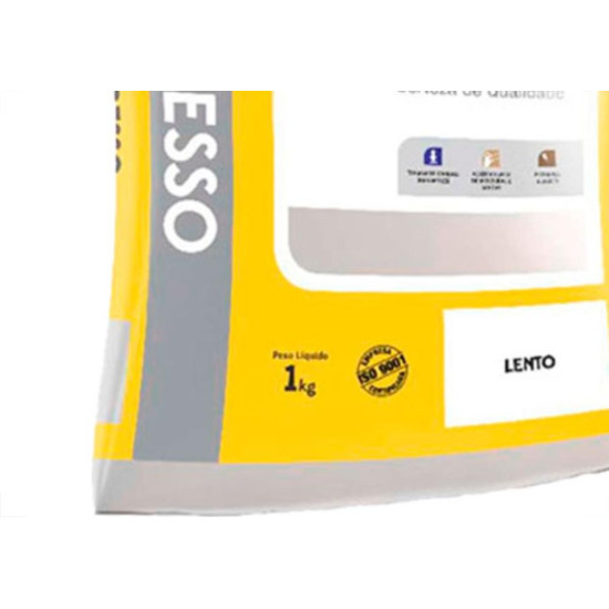 Gesso Juntalider P/Estuq.Lento 01Kg Gesso Juntalider P/Estuq.Lento 01Kg