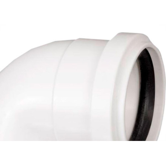 Cotovelo Esgoto Krona, 40 X 90C/Ane - Kit C/25 PC