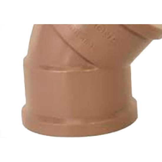 Cotovelo Soldavel PVC Liso Liso Krona 50Mm X 45 - Kit C/10 PC Cotovelo Soldavel PVC Liso Liso Krona 50Mm X 45 - Kit C/10 PC