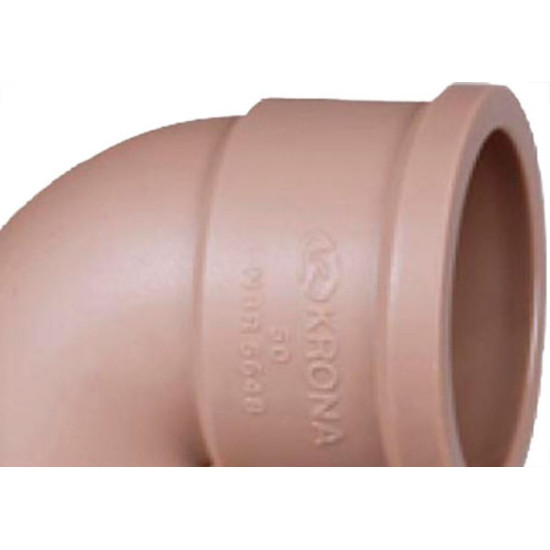 Cotovelo Soldavel PVC Liso Liso Krona 32Mm X 90 - Kit C/25 PC