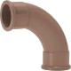 Curva Soldavel PVC Liso Liso Krona 32Mm X 90 - Kit C/10 PC