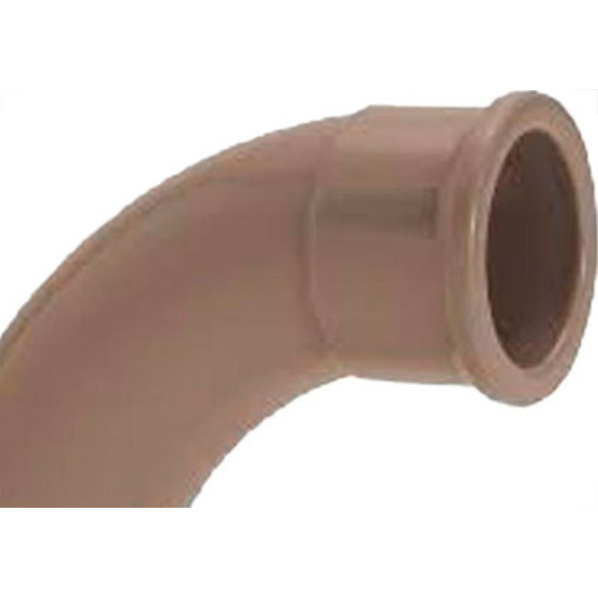 Curva Soldavel PVC Liso Liso Krona 32Mm X 90 - Kit C/10 PC
