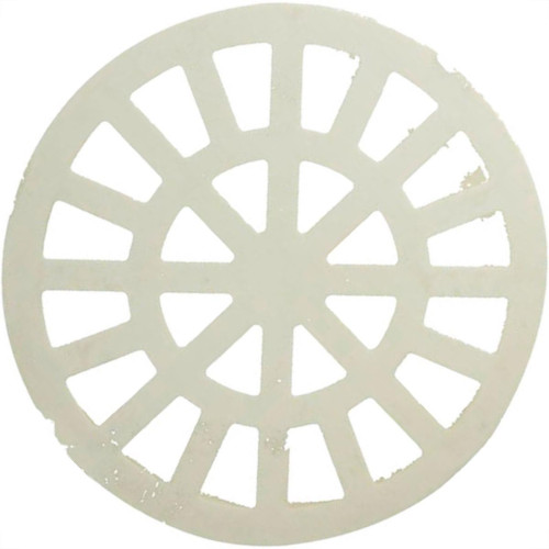 Grelha Plast.Red.Branca 100 Krona - Kit C/12 PC