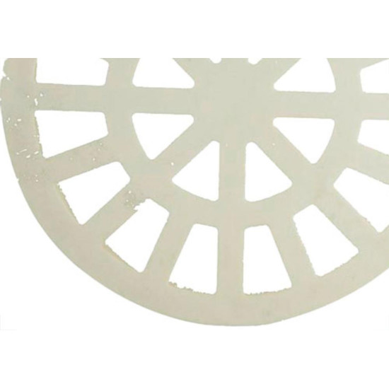 Grelha Plast.Red.Branca 100 Krona - Kit C/12 PC