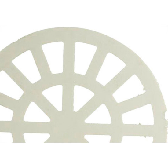 Grelha Plast.Red.Branca 100 Krona - Kit C/12 PC