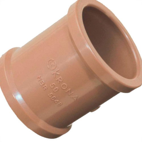 Luva.Soldavel PVC Liso Liso Krona 50Mm - Kit C/10 PC Luva.Soldavel PVC Liso Liso Krona 50Mm - Kit C/10 PC