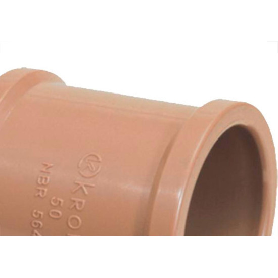 Luva.Soldavel PVC Liso Liso Krona 50Mm - Kit C/10 PC Luva.Soldavel PVC Liso Liso Krona 50Mm - Kit C/10 PC