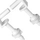 Parafuso Assento Sanitario Pvc Krona Parafuso Assento Sanitario Pvc Krona