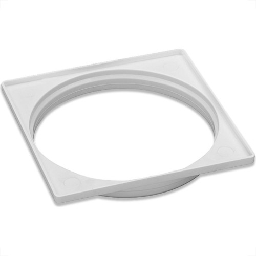 Porta Grelha Krona Quadrada Bca 100 - Kit C/12 PC Porta Grelha Krona Quadrada Bca 100 - Kit C/12 PC