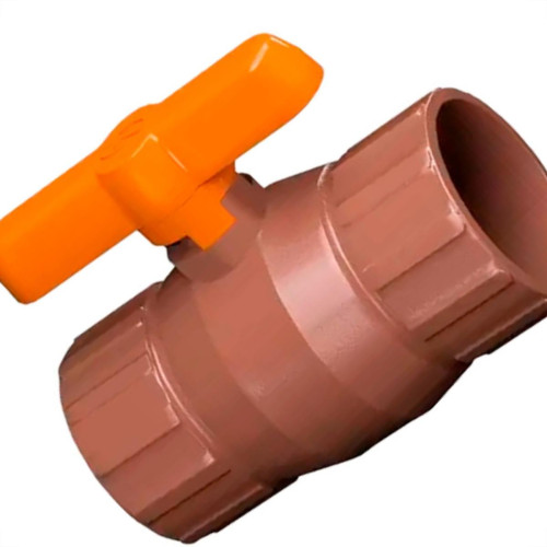 Registro Esfera Krona Soldavel 40Mm - Kit C/3 PC Registro Esfera Krona Soldavel 40Mm - Kit C/3 PC