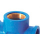 Tee Azul Krona 25Mm X 1/2 - Kit C/20 PC