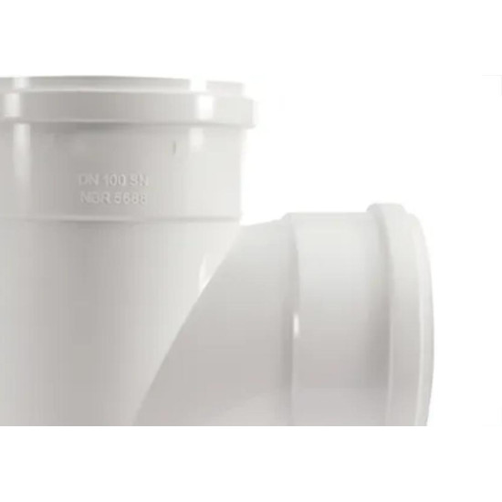 Tee De Esgoto Krona 100 X 100