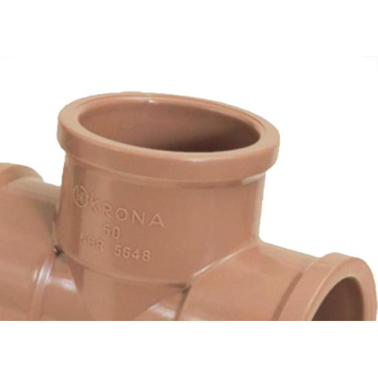 Tee Soldavel Lll Krona 25Mm - Kit C/50 PC