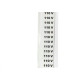 Placa Sinalizacao 1,5X 4 - 110V C/16 - Kit C/5 CA