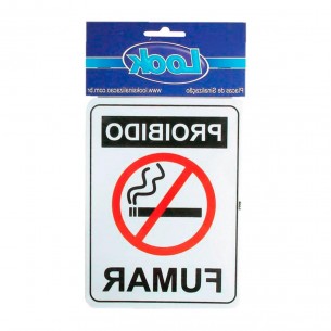 Placa Sinalizacao 15X20 Proibido Fumar - Kit C/5 CA Placa Sinalizacao 15X20 Proibido Fumar - Kit C/5 CA