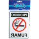 Placa Sinalizacao 15X20 Proibido Fumar - Kit C/5 CA Placa Sinalizacao 15X20 Proibido Fumar - Kit C/5 CA